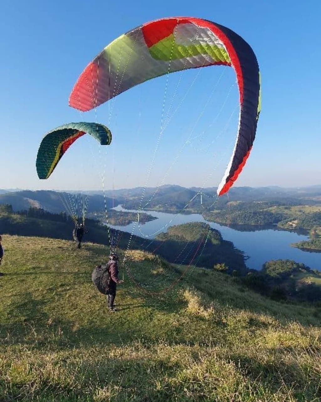Imagem da praia de Natal vista do alto de uma Duna
