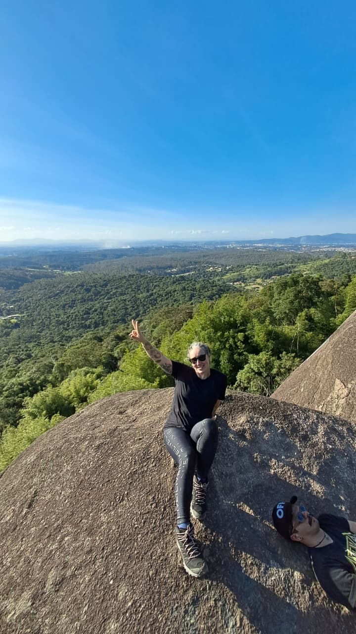 Pôr do Sol na Pedra do Estudante - Suzano - Sp