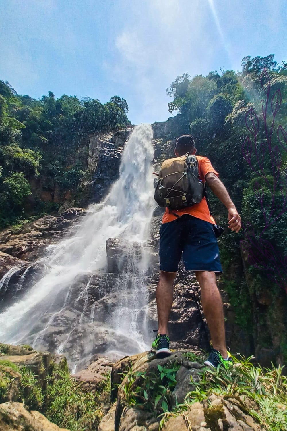Cachoeira Véu da Noiva, Cubatão-Sp
