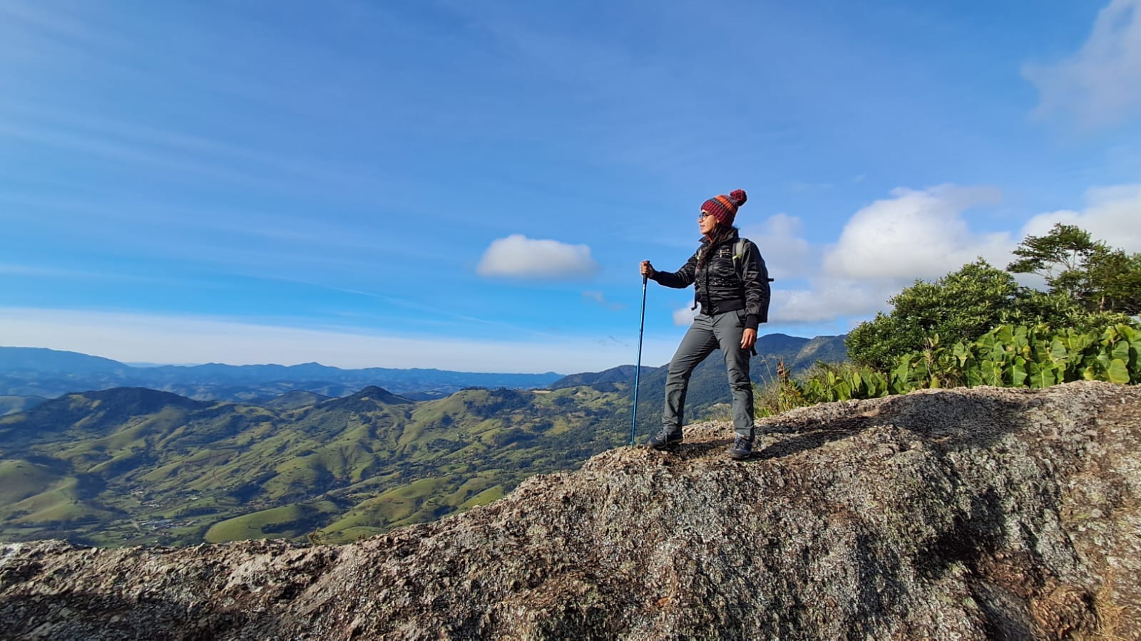 Nascer do Sol na Pedra da Balança + Cachoeira - São Bento do Sapucaí-Sp